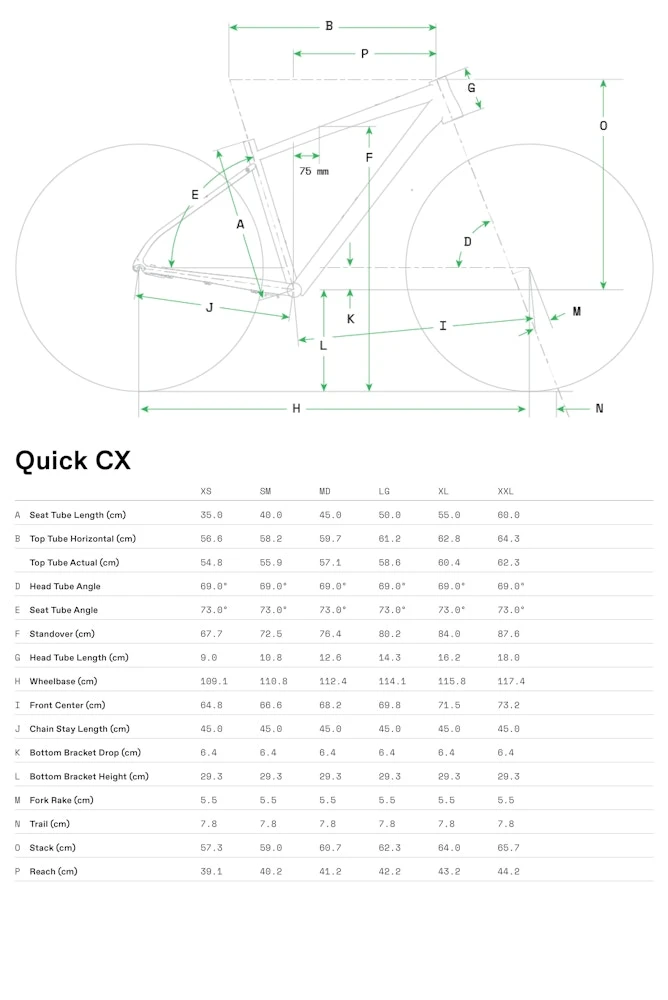 Cannondale Quick CX 4 Hybrid Bike Alpine Blue- Front Suspension/Disc Brakes 6 Cannondale Quick CX 4 Hybrid Bike Alpine Blue- Front Suspension/Disc Brakes - Image 6